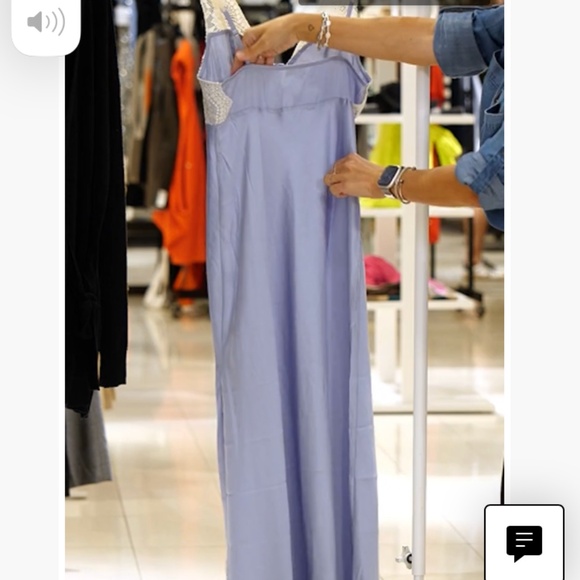 FP Free People Intimatley Country Side Lace Nightgown Lavender Purple Lilac XS - Picture 8 of 8